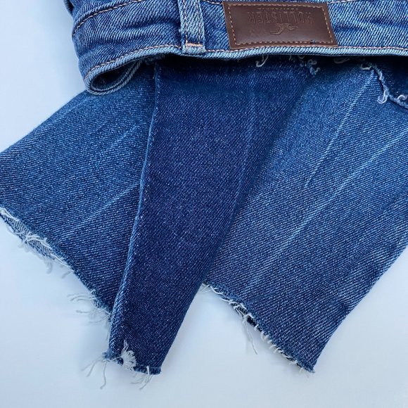 Hollister Curvy High Rise Mom Jeans size 9 two-tone - Picture 11 of 11